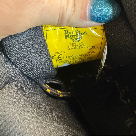 Dr. Martens Grapple Steel Toe Brown Leather Work Boots 11 - Picture 11 of 14